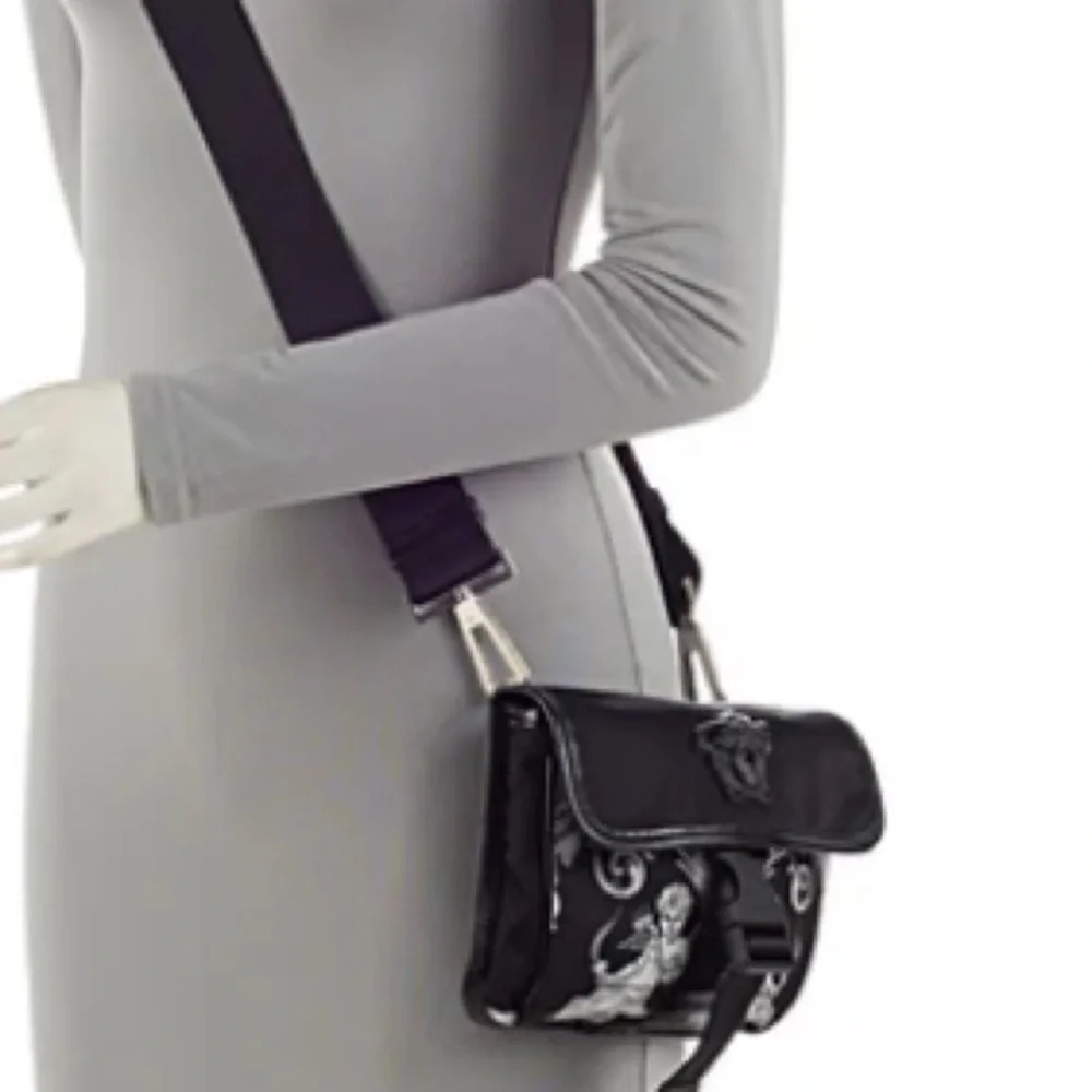 Versace Medusa Crossbody Bag Cherub Print - Picture 9 of 10